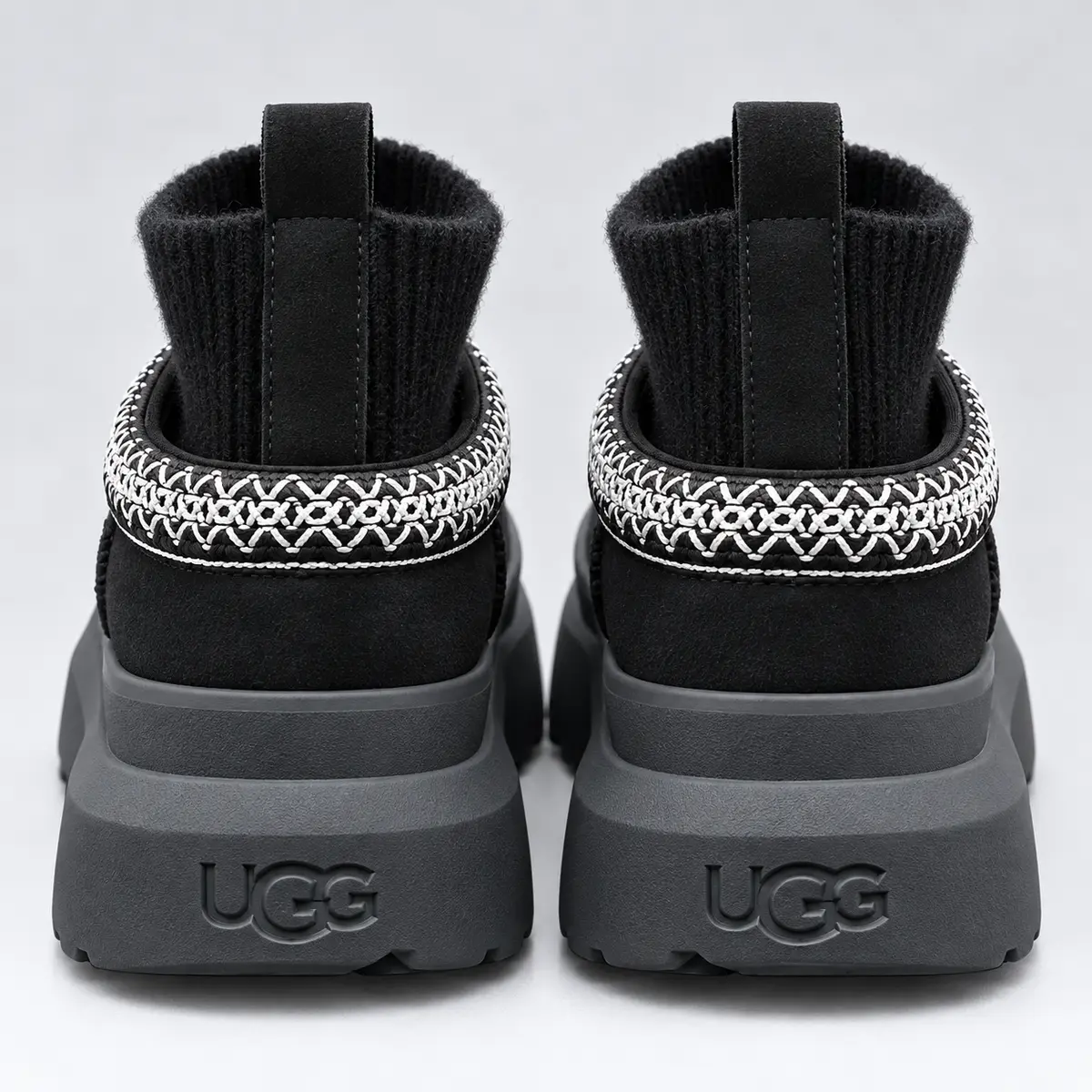 UGG Tazz Knit Hybrid Чёрный — фото 4